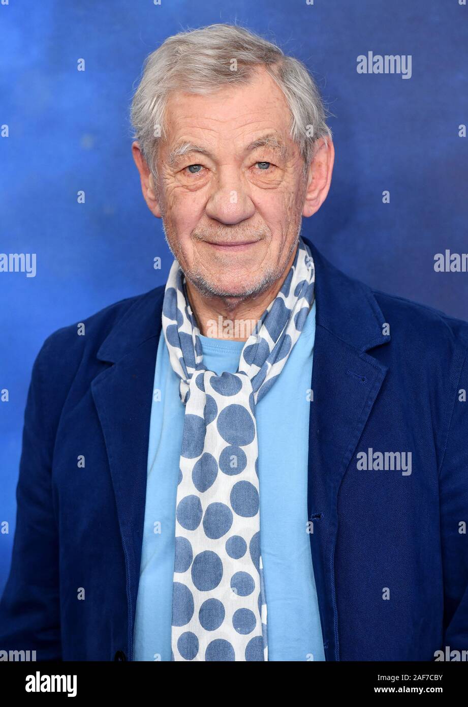 Sir Ian McKellen sorgen der Katzen Photocall im Corinthia Hotel, London statt. Stockfoto