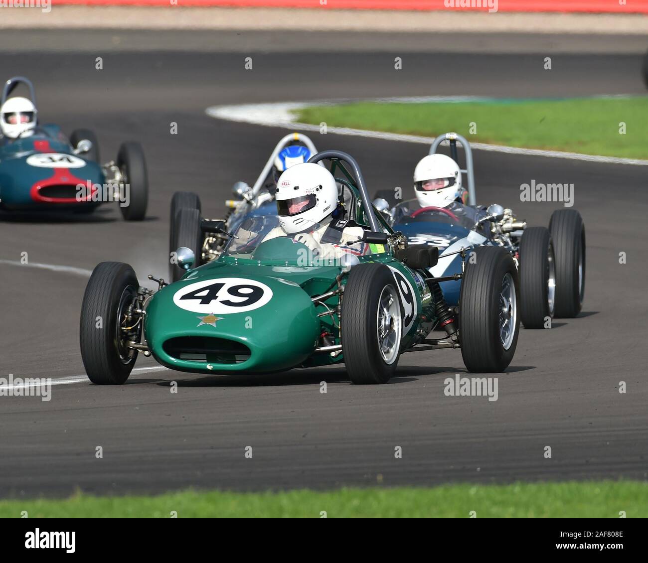 Martin McHugh, North Star Mk1, FJHRA, historische Formel Junior hinten Motor, HSCC, Silverstone Endrunden, Silverstone, Oktober 2019, Autos, historischen Rennen, Stockfoto