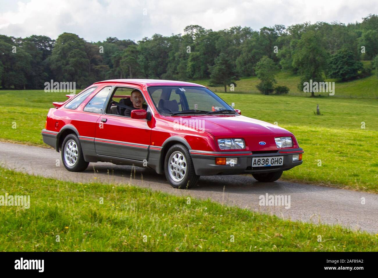 Sierra Rs Cosworth Auto Kunst Tasse. Wählen Sie Ihre Farbe. Fügen Sie