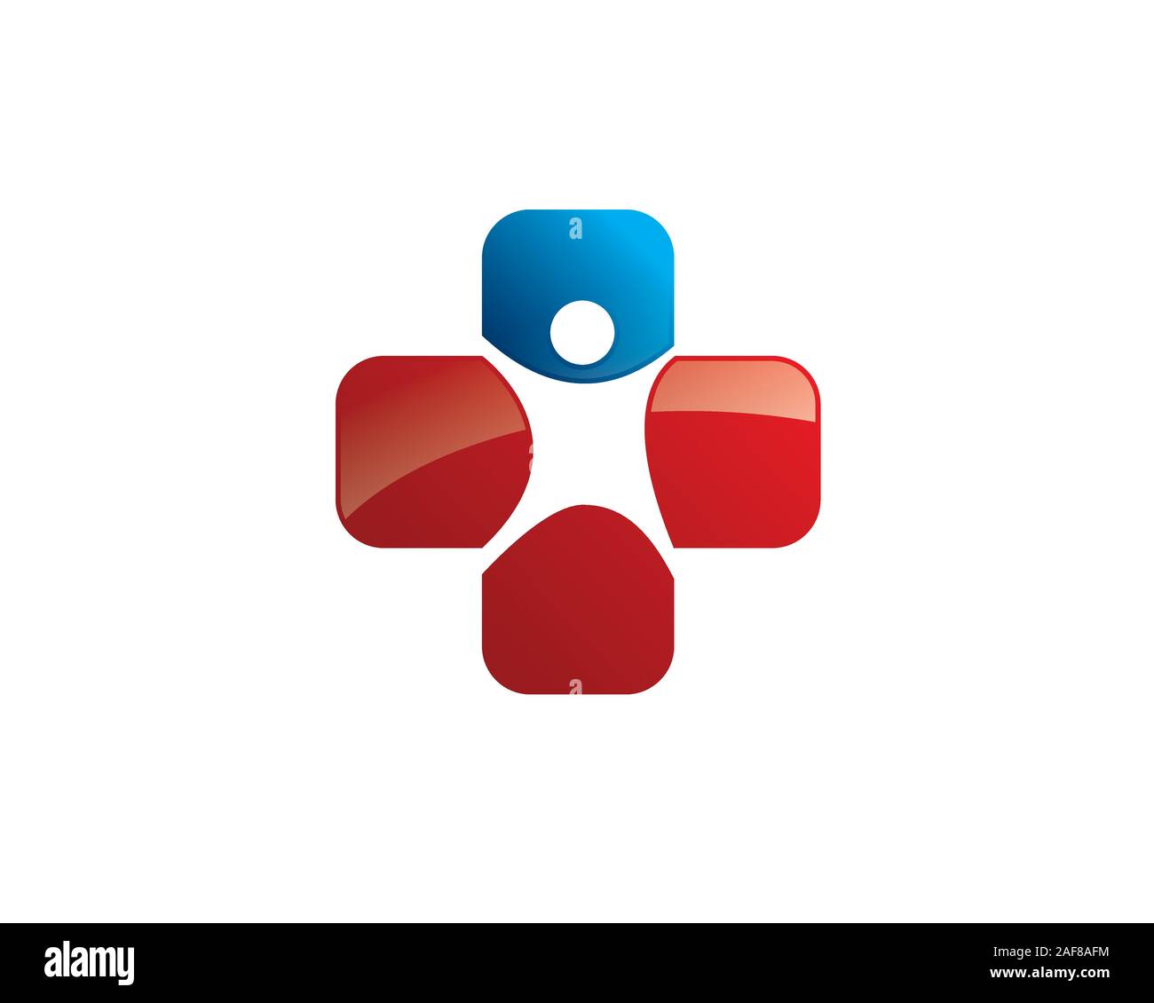 Medic zeichen Menschen Stock Vektor