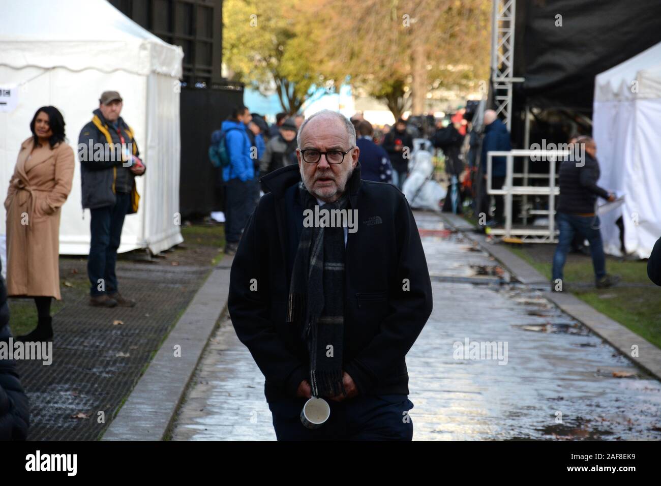 Am Tag nach dem Dezember 2019 allgemeine Wahlen, in denen Boris Johnson eine große und unerwartete Tory Mehrheit gewonnen. Stockfoto