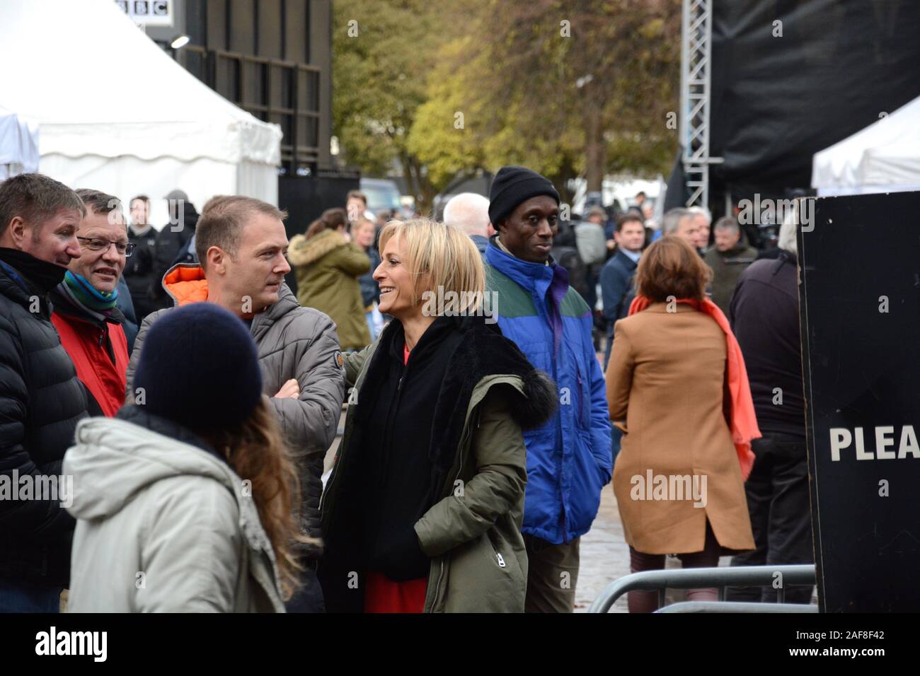 Am Tag nach dem Dezember 2019 allgemeine Wahlen, in denen Boris Johnson eine große und unerwartete Tory Mehrheit gewonnen. Stockfoto