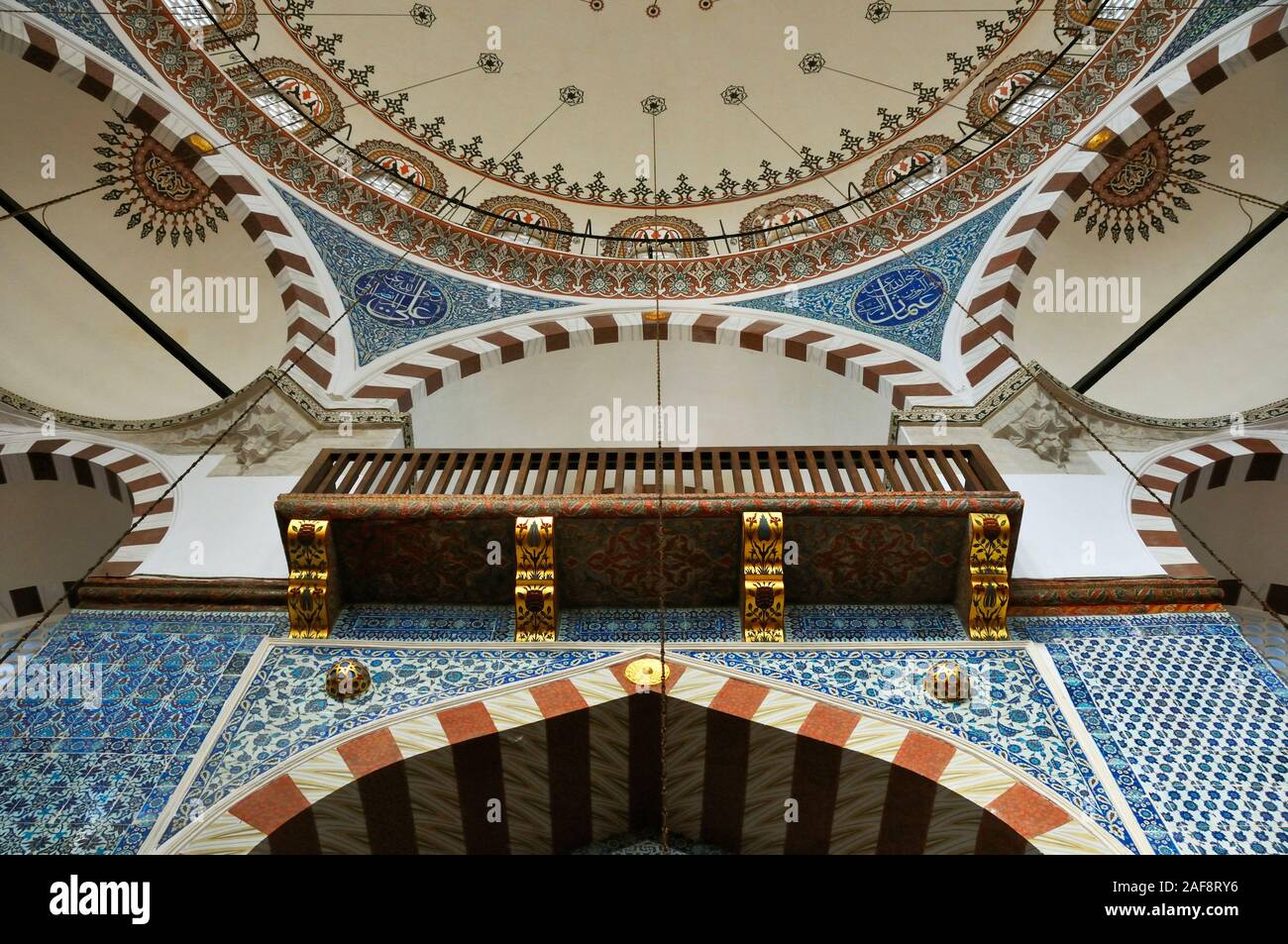 Rustem Pasha Moschee. Istanbul, Türkei Stockfoto