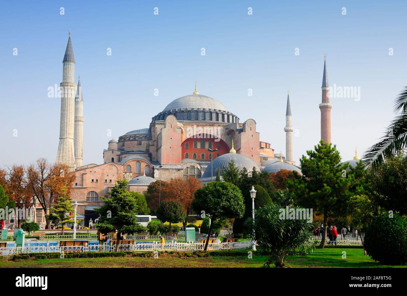 Die Hagia Sofia, Istanbul. Türkei Stockfoto