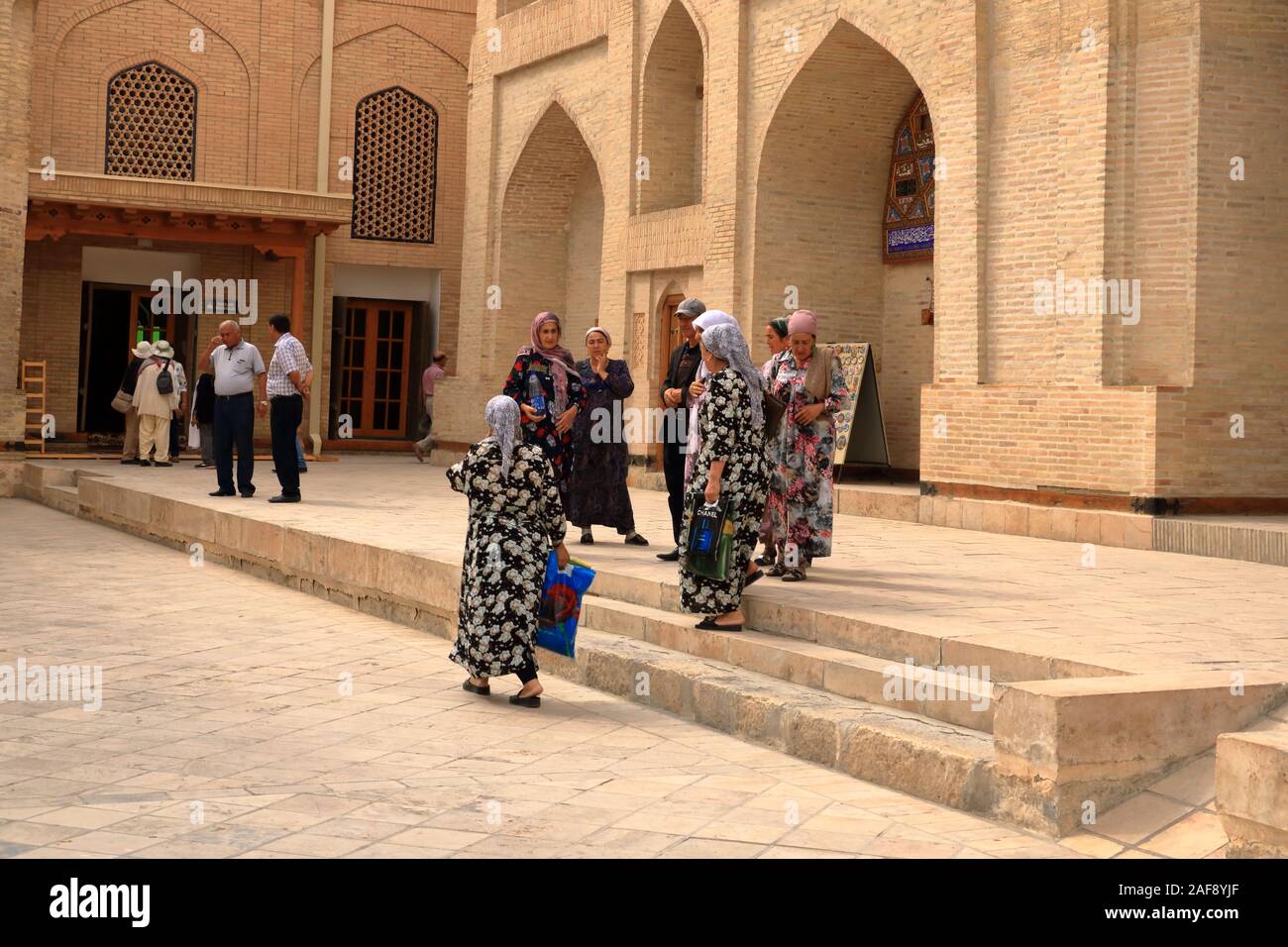 23. September 2019 - Buchara, Usbekistan: Die Gedenkstätte von BAHAUDDIN NAQSHBANDI (1318-1389) Stockfoto