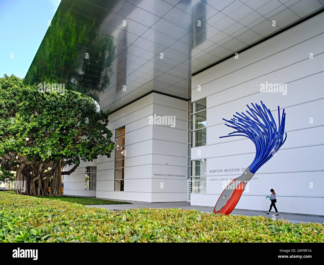 Norton Museum der Kunst Stockfoto