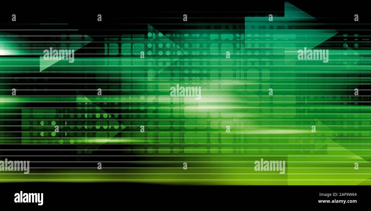 Media-Monitoring als Marketing Mass Communications Concept-Art Stockfoto