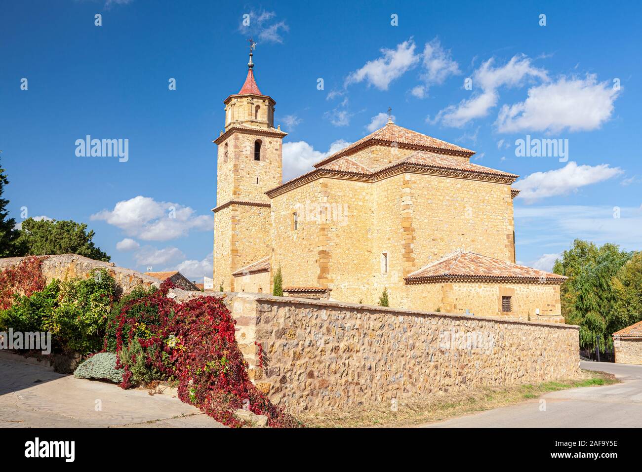 Campillo de Dueñas, Naturpark Alto Tajo, Guadalajara, Spanien Stockfoto