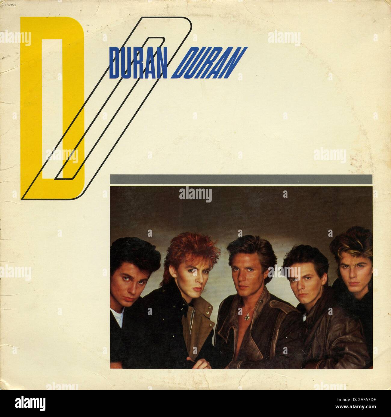 Duran Duran - Vintage Vinyl Platten abdecken Stockfoto