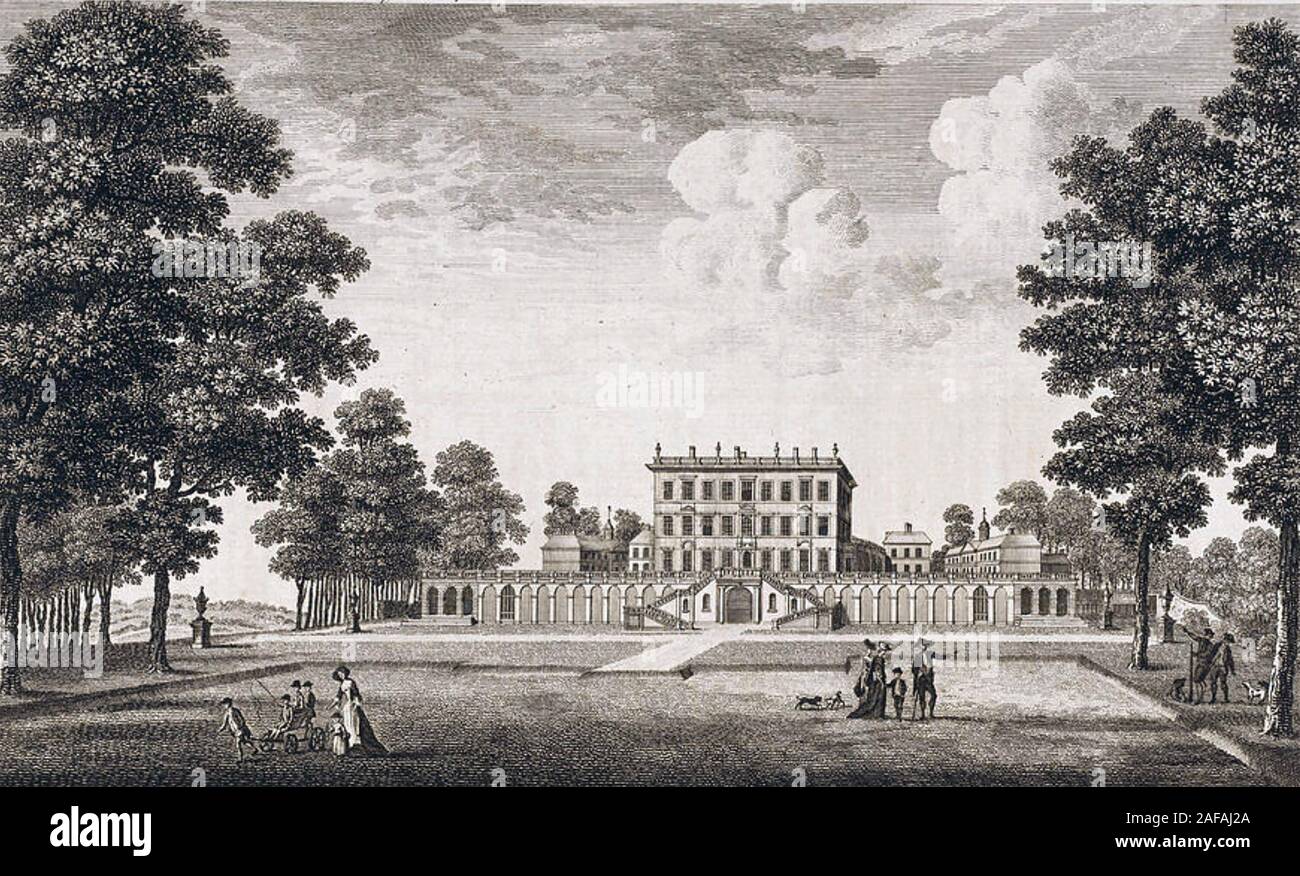 CLIVEDEN country house Buckinghamshire 1779 Stockfoto