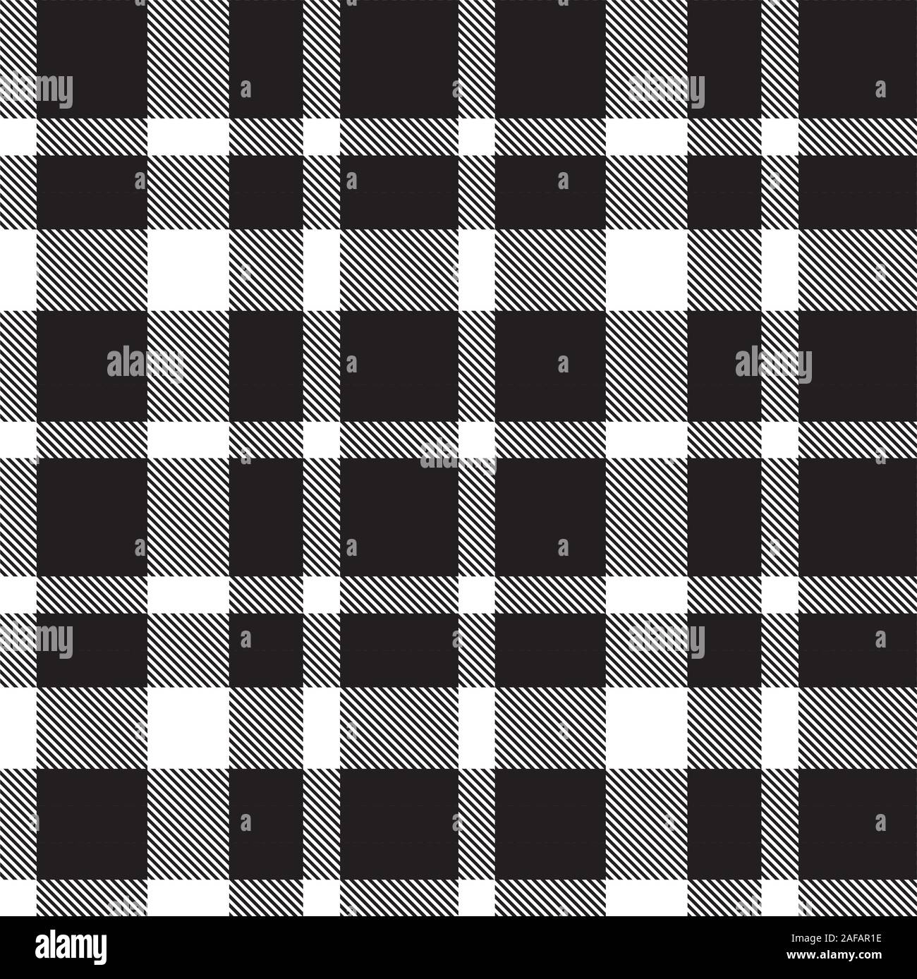 Schwarz-weiß karierten schottenmuster nahtlose Muster - Dies ist eine  klassische Plaid, kariert, Tartan Muster geeignet für T-Shirt Druck,  Gewebe, Textilien Stock-Vektorgrafik - Alamy