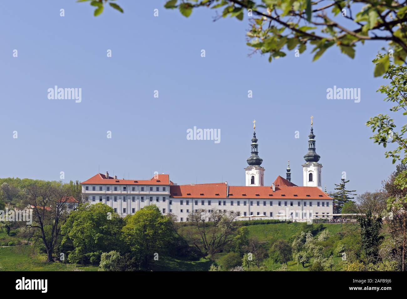 Kloster Strahov, Prag, Boehmen, Tschechien, Europa Stockfoto