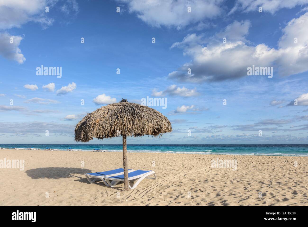 Playa Megano, Playas del Este, Havanna, Kuba, Nordamerika Stockfoto