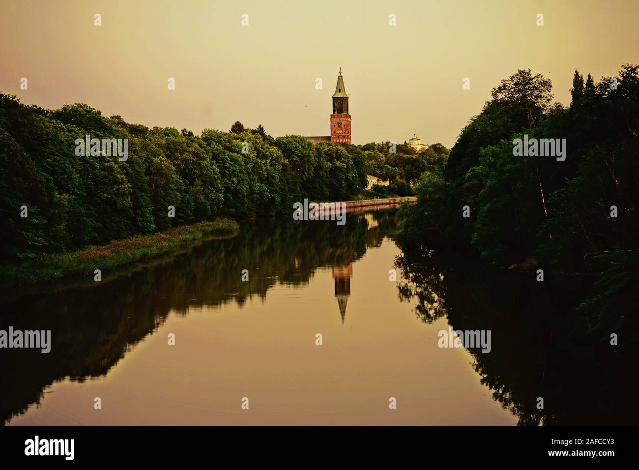 Die Kathedrale von Turku. Finnische: Turun tuomiokirkko, ist der frühere katholische Kathedrale von Finnland, heute die Mutter Kirche der Evangelisch-Lutherischen Kirche. Stockfoto