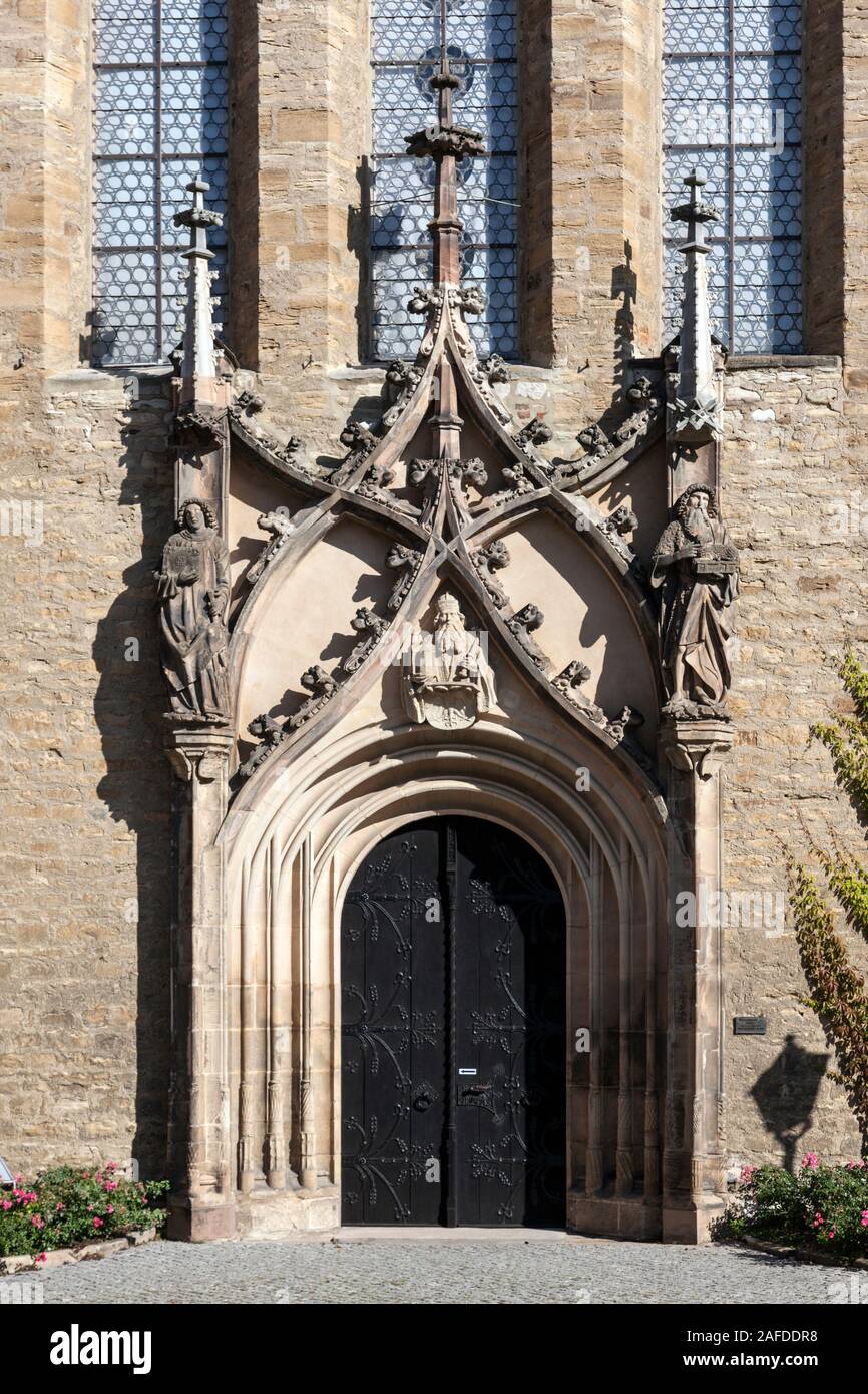 Der Merseburger Dom St. Johannes und St. Laurentius Stockfoto