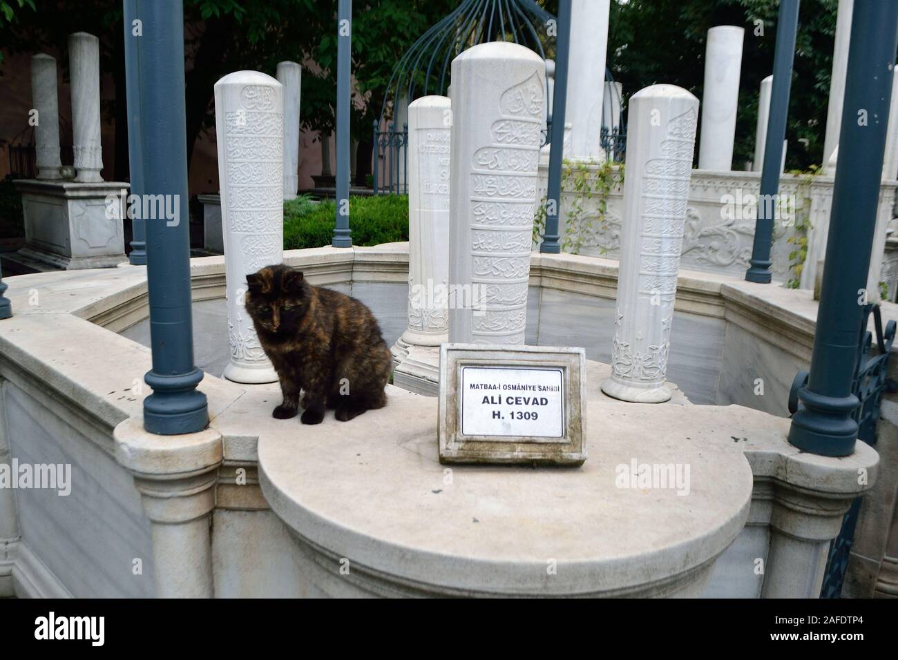 Der Friedhof von Sultan Mahmut turbesi