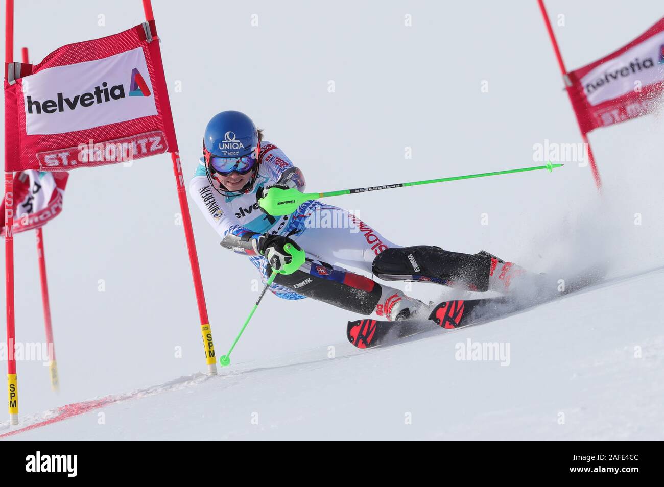 St. Moritz (SVI), Italien. 15 Dez, 2019. vlhova Petra während AUDI FIS Ski World Cup 2019 - Damen - parallel-slalom - Ski - Credit: LPS/Sergio Bisi/Alamy leben Nachrichten Stockfoto