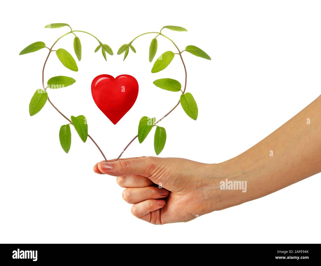 Symbol der Liebe Stockfoto