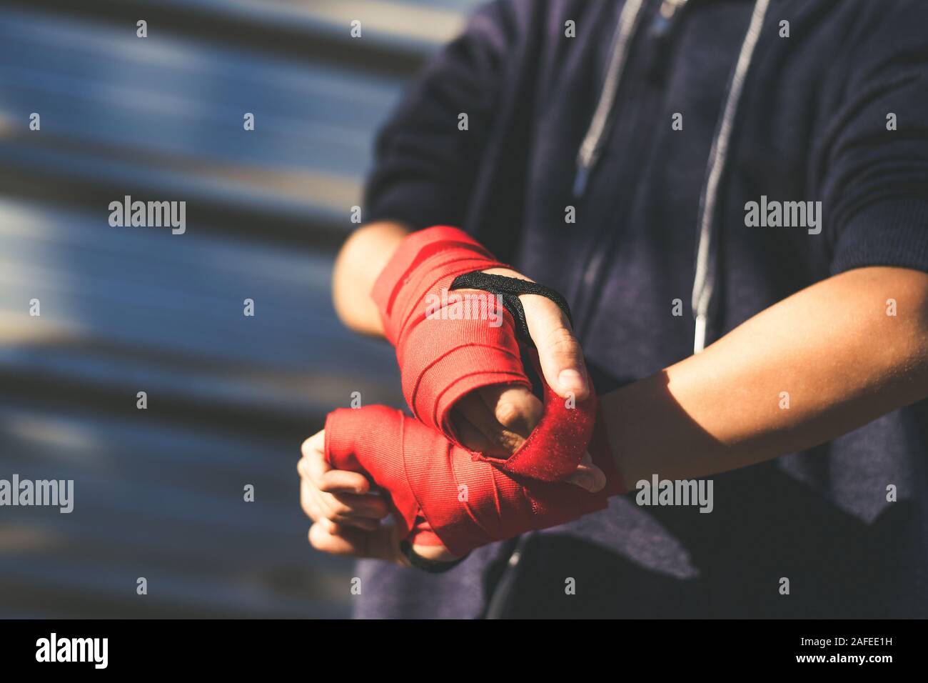 Kind Boxerin Stockfotos und bilder Kaufen Alamy