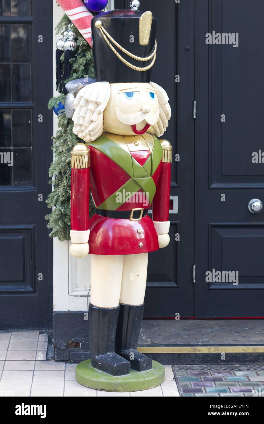 Riesige Nussknacker Statue Stockfoto