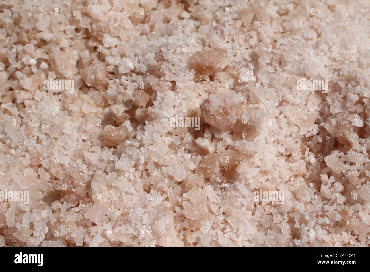 Heilende Salz aus dem Ufer des Sees Sivash Stockfoto