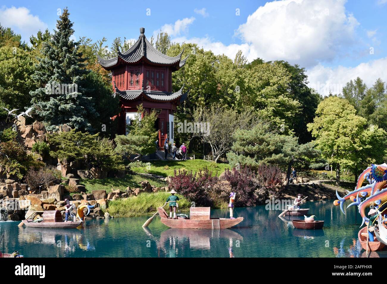 Botanischer Garten und Garten des Lichts von Montreal // Jardin