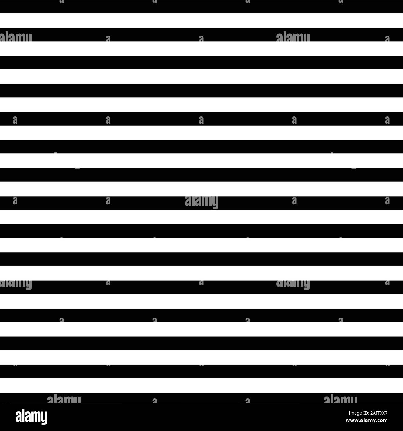 Horizontale schwarze und weiße Linien Muster Vector Illustration Stock Vektor