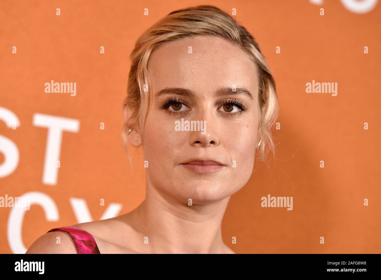 New York, USA. 15 Dez, 2019. Actrress Brie Larson besucht die "Barmherzigkeit" New York spezielle Aufnahme in New York, NY, 15. Dezember 2019. (Foto von Anthony Behar/Sipa USA) Credit: Sipa USA/Alamy leben Nachrichten Stockfoto