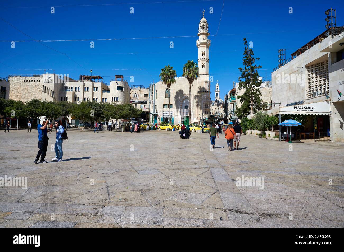 Bethlehem Palästina Stockfoto
