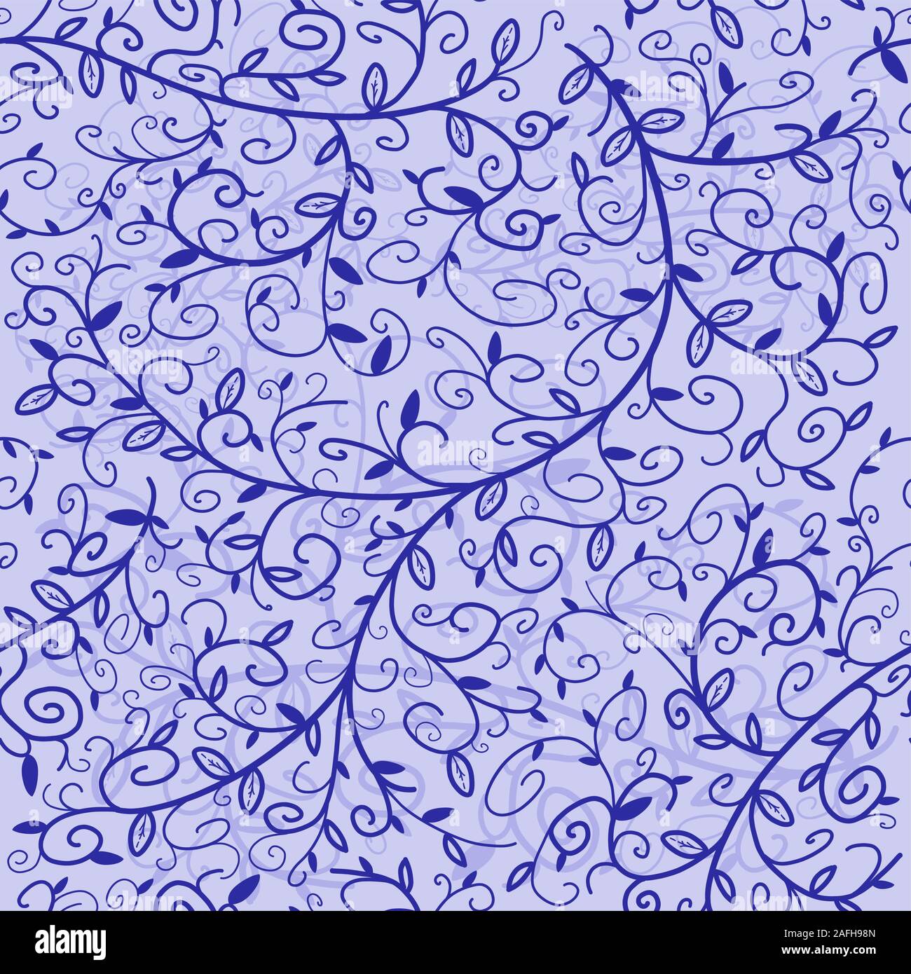 Nahtlose floralen ornament Textur. Hintergrund verzierten Werk Muster wiederholen. Stock Vektor