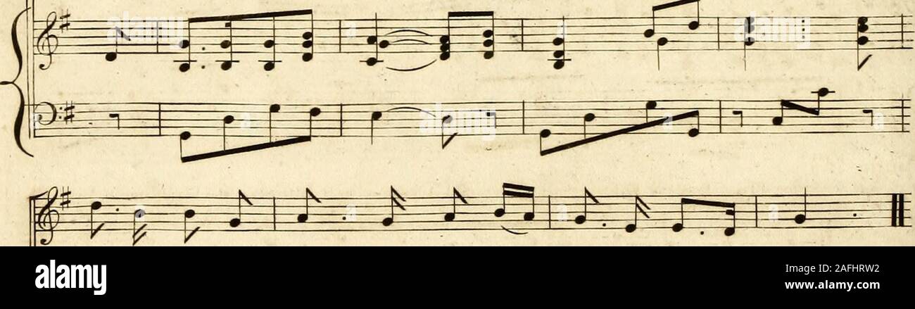 . [A Composite die Lautstärke der Musik mit verschiedenen Themen von Thomson's Octavo] Sammlung der Lieder von Burns, Sir Walter Scott...: United zum Wählen Sie Melodien aus Schottland, Irland und Wales. I^vjlz*l^^ JVG syjvj? Für drei VOICESTJir S?/i fJcrom/t. & Jam ///?/r///smv ne * rrJ 824. DER IE nutzt rjRJVS JiiJ ^.* Siehe die Anmerkung Präfix &Lt;l zu tlie erste Trio. ^ P^g^W^e fe 3 - 5^ ip SiHSii CANTO. gjef-frr ± = ftzj -. h h | £ es F Sollte auld Bekanntschaft für erhielt, und Nev er vergegenwärtigt; Sollte TENOKE. SF-^^ JliUJ:.-^ £^^--^# rr P ac Sollte auld acquaintanceBASSO. Für erhielt, und Nev. Er Brough Stockfoto
