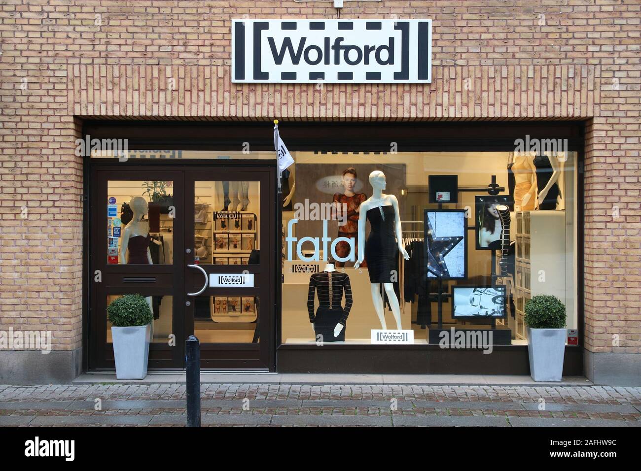 Göteborg, Schweden - 27. AUGUST 2018: Wolford Fashion Store in Göteborg,  Schweden. Wolford ist eine österreichische Bekleidung Marke in 60 Ländern  Stockfotografie - Alamy