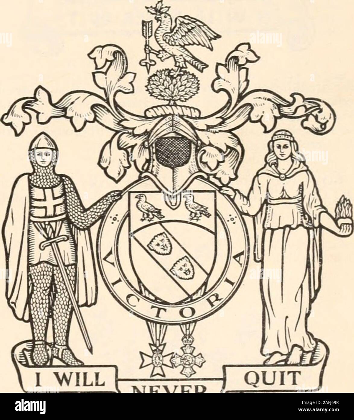 . Wappen Familien: ein Verzeichnis der Herren von Coat-Rüstung. Ings. Eld. Sohn von Sir Samuel Bagster Bovdton, rst Bart., F.R.G.S., A.I.C.E., J.P., D.L., Herr der Manor ofTotteridge, b. Juli 12, 1830; d. 1918; m. April 19, 1855 Sophia Louisa (d. 25. Nov. 1900), dau. Der lateThomas Cooper: - Sir Harold Edwin Boulton, 2 Bart. (24. Juli, 1905), C.V.O., C.E., J.P. West Ham, Kt. Der theOrder des Krankenhaus St. Johannes von Jerusalem, M.A. Balliol Slg., Oxford, Ende Kapitän 2. Batt. CameronHighlanders, und während des Großen Krieges Kapitän Stadt Lon-don Yeo. [Unterstützer (R. L. Dec 8, 1919) erteilt. Stockfoto