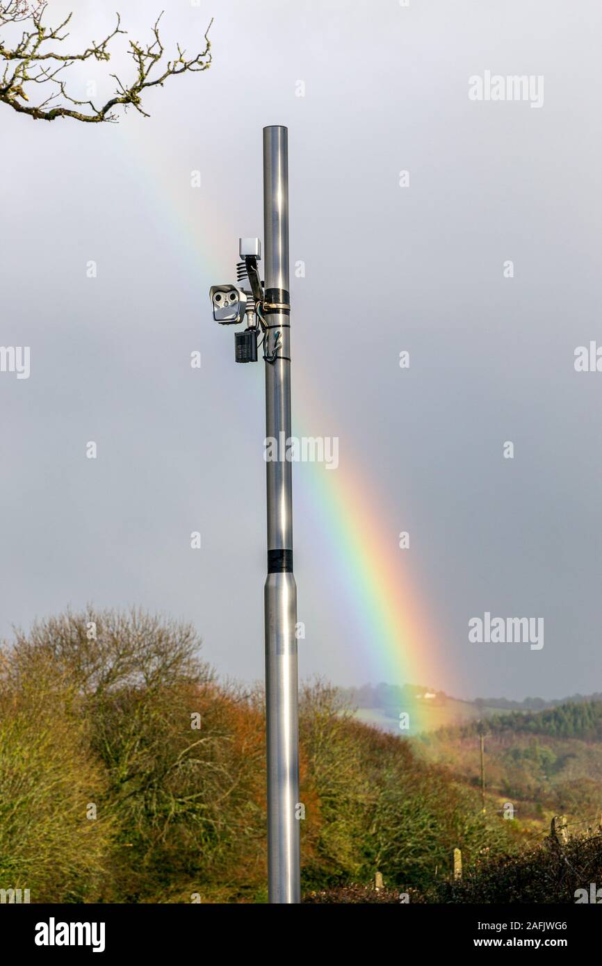 Wetter Technik, Wetter, Meteorologie, Überwachung, Umwelt, Klima, Vorhersage, Landwirt, Wind, Meteorologe, Sensor, Techniker, Stockfoto