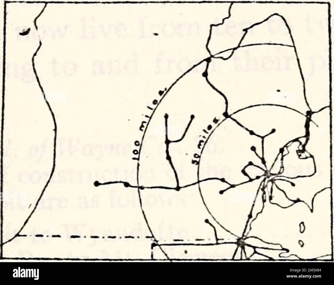 . Die historische Geographie von Detroit. tructionand verwenden, es gab viel Verzögerung in die Züge, Be- und Entladen von autofähren und das Zusammensetzen. Im Winter, Eis im Fluss - und während der seasonof Navigation die schweren Verkehr vorbei und downthe Fluss - mit der Verabschiedung des Auto gestört - 64. Ebd. 65. Sherzer, Geologie von Wayne Co., 24. 66. Ebd.; Mich Pamphlete 1 S 50 1 S 77, XIX, 106. . R!-fi-Tt ?/? Ich 276 HISTORISCHE GEOGRAPHIE VON DETROIT Fähren. Züge jetzt fahren Sie durch den Tunnel in dieverbleibende Zeit es Früher nahm die Autofähren zu laden. Überland Eisenbahnen sind von Larg projiziert Stockfoto