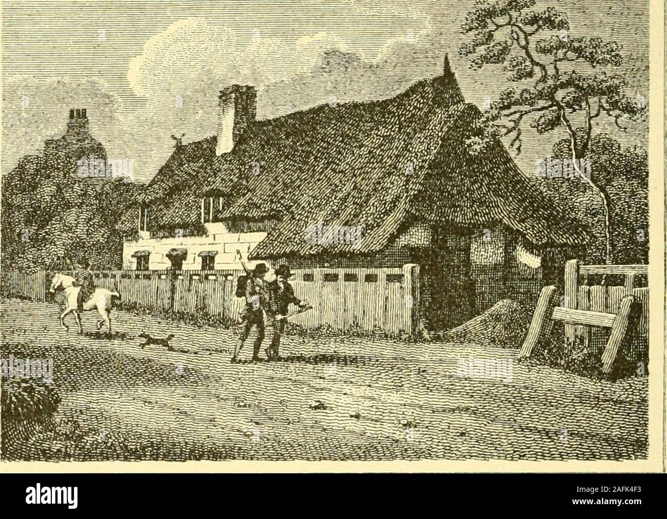 . Essex Naturforscher: das Amtsblatt der Essex Feld Club. äh Name der Bettler Bush Fair, es ging weiter bis aboutfive-und-zwanzig Jahren gehalten zu werden. Vor dem Beenden Theobalds, kann es von Interesse sein, dass die Eigentümer der moderne Haus auf dieser antiken Stätte, Sir HenryMeux zu erwähnen, in der alten Temple Bar u [erworben) auf seinen demolitionin Fleet Street, verursacht es ausgebaut und neu errichtet als entrancegate zu seinen Park. 2 Harting, Essays über Sport und natürlichen Historj, S. 430. 3 Hartings Ausgabe der Waltons Angler, Bd. I, S. 38 beachten. 194 IZAAK WALTONS ASSOZIATION MIT DEN FLUSS LEA. Stockfoto