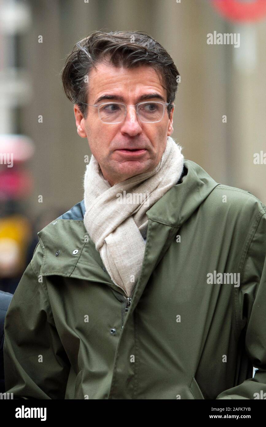 Ulrich Engler, verlässt die Stadt London Magistrates' Court wo Matthew Feargrieve erscheinen wird beschuldigt, ihn angreifen, während einer Aufführung von Wagners Siegfried am Royal Opera House in Covent Garden. Stockfoto