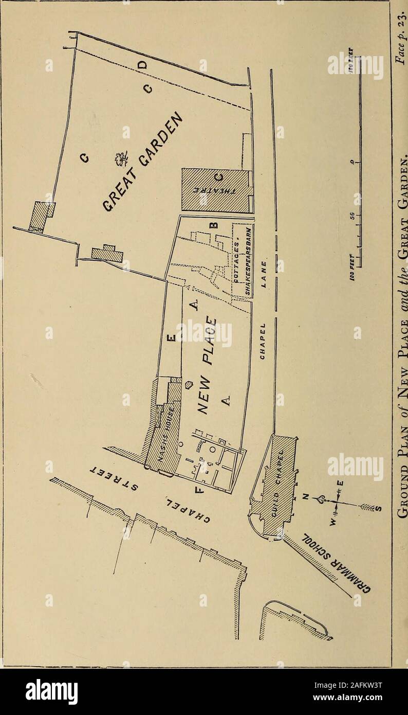 . Shakespeares Haus am neuen Ort, Stratford-upon-Avon.bot (der Bruder von theChancellor Talbot), falten theRev. Francis Gaftrell, 1753. 12. Die modernhoufe Gaftrell deftroyed, und es dem Erdboden gleichgemacht, im Jahr 1759. 13. 22 neue Stellen, 13. Die fubfequent hiftory der NewPlace - 1775 bis 1862 - Mai toldin werden ein paar Worte. Frau Gaftrell foldthe Eigenschaft zu W. Hunt, * ofStratford Efq.,, 1775. 14. Die truftees unter den Willen von W. Jagd, am 29. Sept. 1790, foldto Charles Henry Hunt, f* Efq., whofubfequently purchafed von FannyMortiboys, ipinfter, die adjoininghoufe, jetzt bekannt als Namen Houfe. + 15. Stockfoto