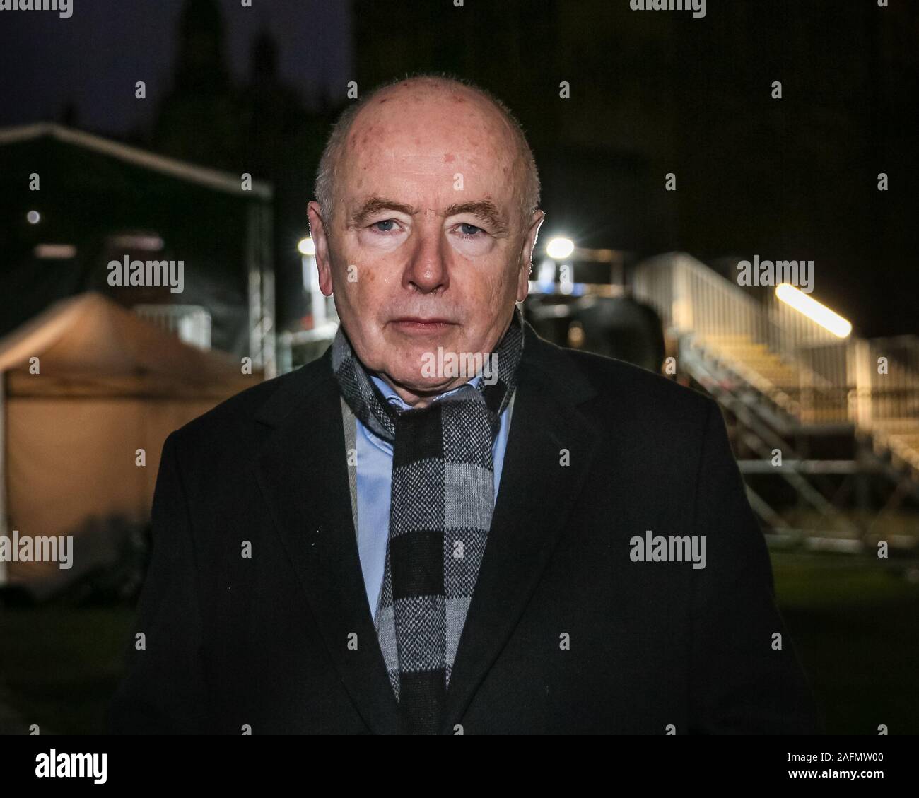 Westminster, London, 16. Dezember 2019. Wayne David, MP, Labour Party, Wales, Caerphilly. Neue und wiederkehrende MPs, sowie Kollegen und politischen Kommentatoren zurück zur Westminster vor der Rückkehr in das Parlament morgen interviewt zu werden. Credit: Imageplotter/Alamy leben Nachrichten Stockfoto
