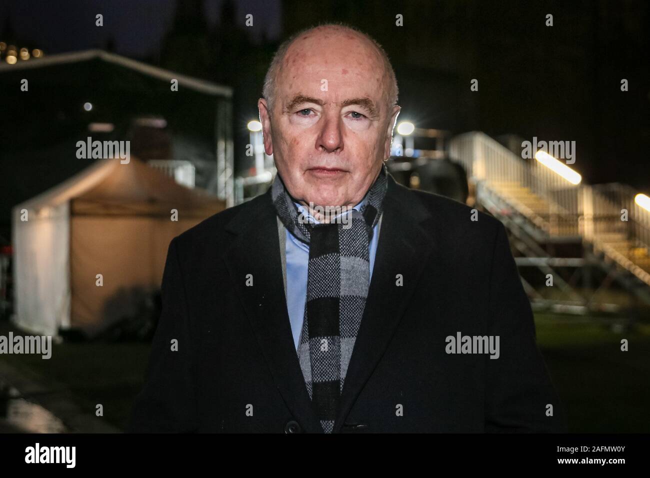 Westminster, London, 16. Dezember 2019. Wayne David, MP, Labour Party, Wales, Caerphilly. Neue und wiederkehrende MPs, sowie Kollegen und politischen Kommentatoren zurück zur Westminster vor der Rückkehr in das Parlament morgen interviewt zu werden. Credit: Imageplotter/Alamy leben Nachrichten Stockfoto