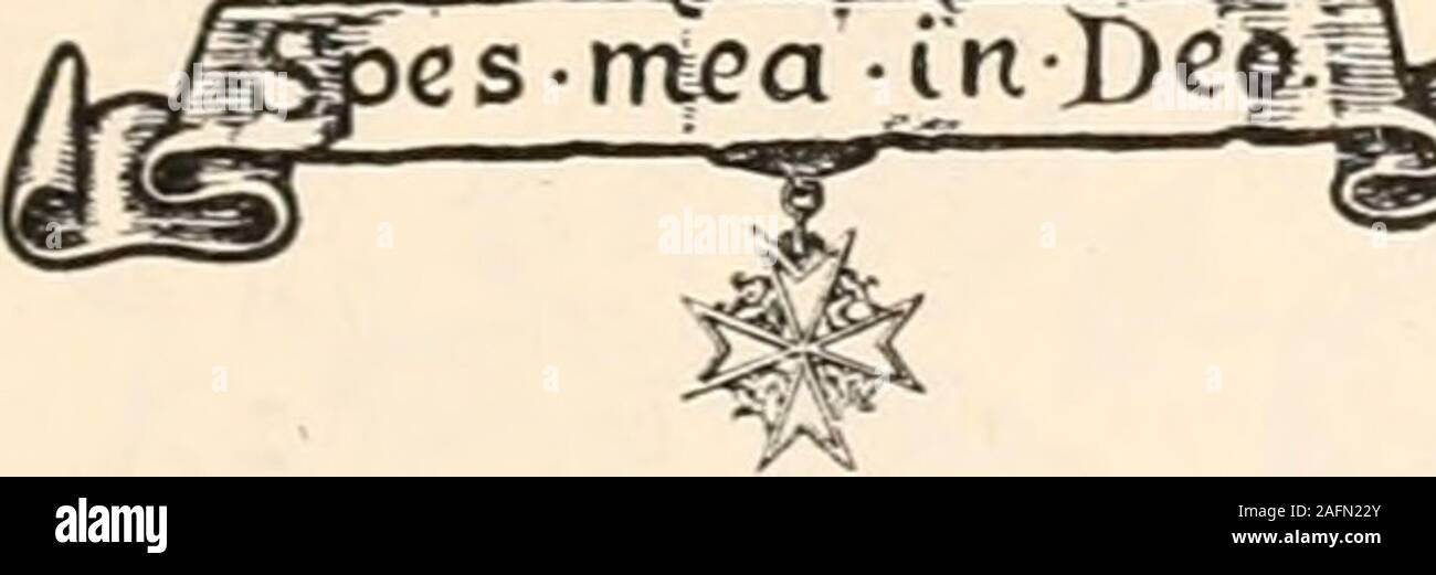 . Wappen Familien: ein Verzeichnis der Herren von Coat-Rüstung. esrrtea in DCF-Ich. Stockfoto