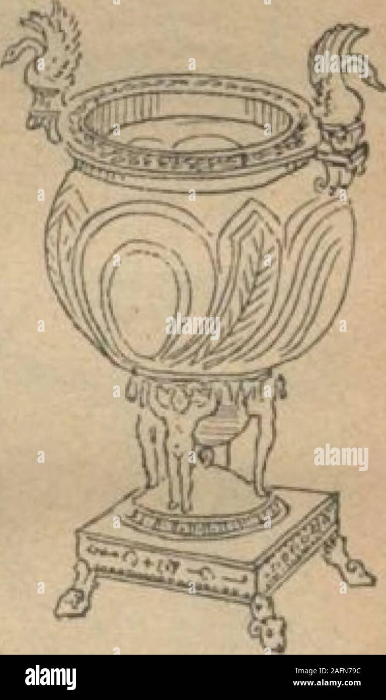 . Katalog der äußerst wertvolle und hoch künstlerische Eigentum der amerikanischen Kunst Association [elektronische Ressource]. iititincrpviit lumd!&lt; •*•. Bundesanleihen von nn-bosued Dolphin - Mitte c-undihibra. jagte Grenze von Laub. Withtruy. Ich &Lt;i Bmpfre Cop nnd IMnie. Jagte Bands der Swan? * Midph yinfj Brunnen. Blättern Sie Ban-stirbt oder Rebe • - i*il ich Limp In* SiktIit. Openwork Design, mit jagte Figuren der sphingen. Abdeckung durch Abbildung von Dove überwunden. Mit zwölf goldenen Löffel. • J I 9 lCmpfrc Cafetlere. Ara-Iihora htiapo, mit drei Krallen fühlen. Jagte band* und Blatt oder n Amen ist. DngVhend spont, b Stockfoto