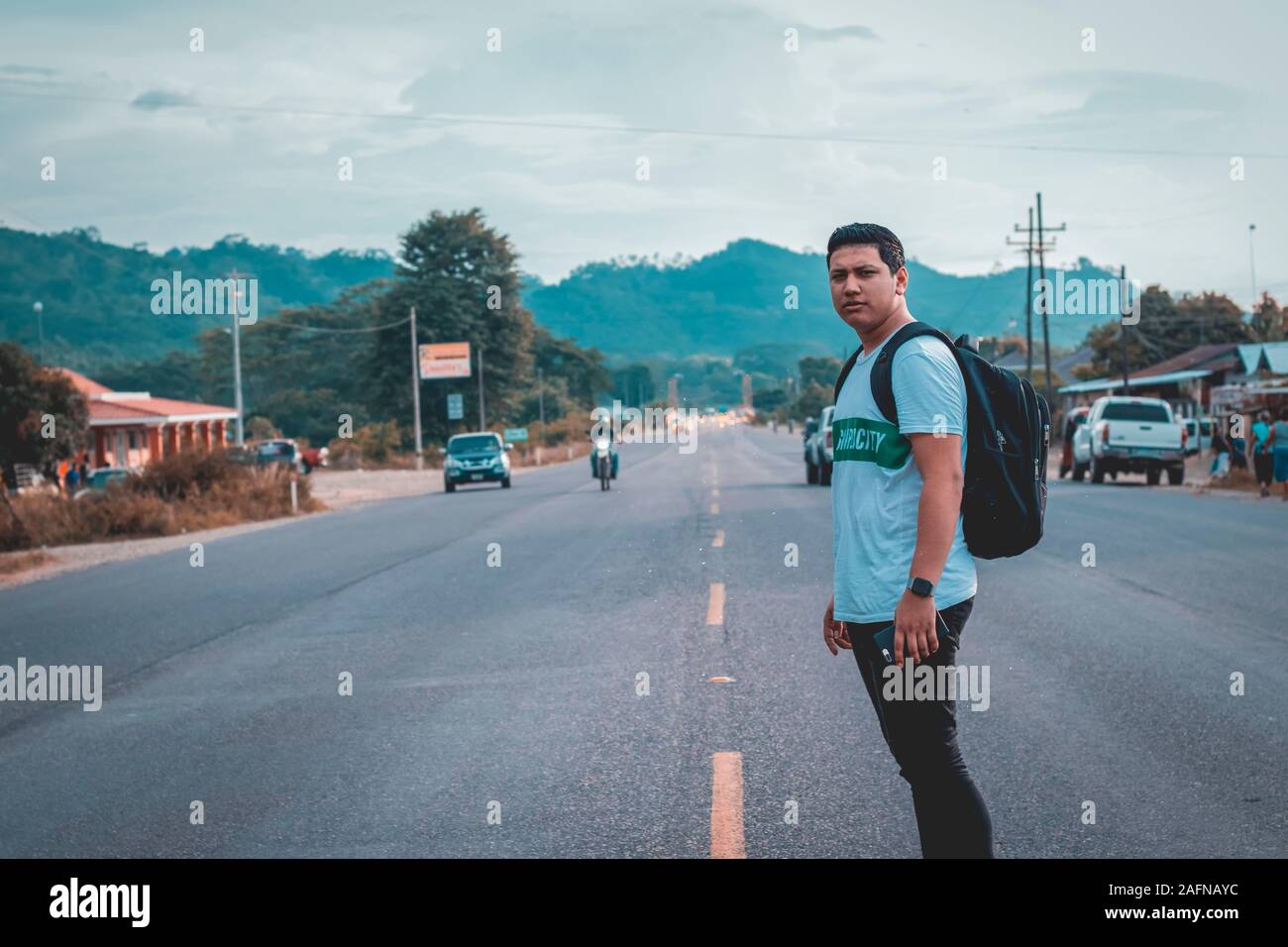 Blaue Tage Stockfoto