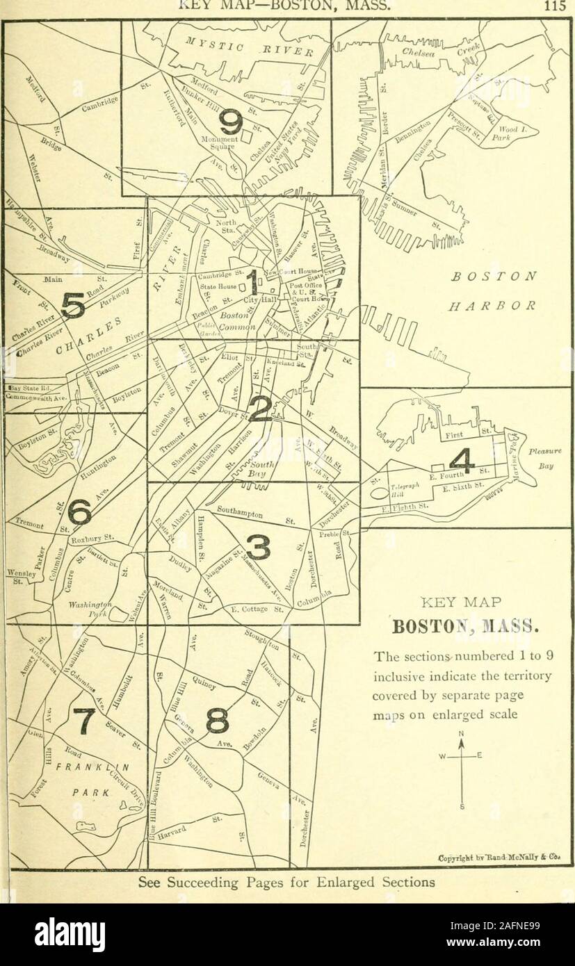 . Rand McNally Boston Führer durch die Stadt und Umgebung, mit Karten und Abbildungen... Reiterstandbild von. . 46 Washingtons Portrait von Stuart. ... 57 Washington Street 23 Wasser tov/n100 Wayside Inn, Sudbury 105 Webster, Daniel, der letzte Wohnsitz von 108 Webster, Daniel, Statue von 81 Websters Antwort auf Hayne, Malerei 32 Webster, Daniel, Grab von 108 Wellesley College 60 Wentworth Institute. 71 Westroxbury 8 Westroxbury Park 48 Westerly Friedhof 42 Whittier, Geburtsort von 107 Whittier Land 107 Widener Memorial, Harvard 72 Williams Hof (Pie Alley) 36 Williams, Roger, Heimat von 107 Winchester Stockfoto