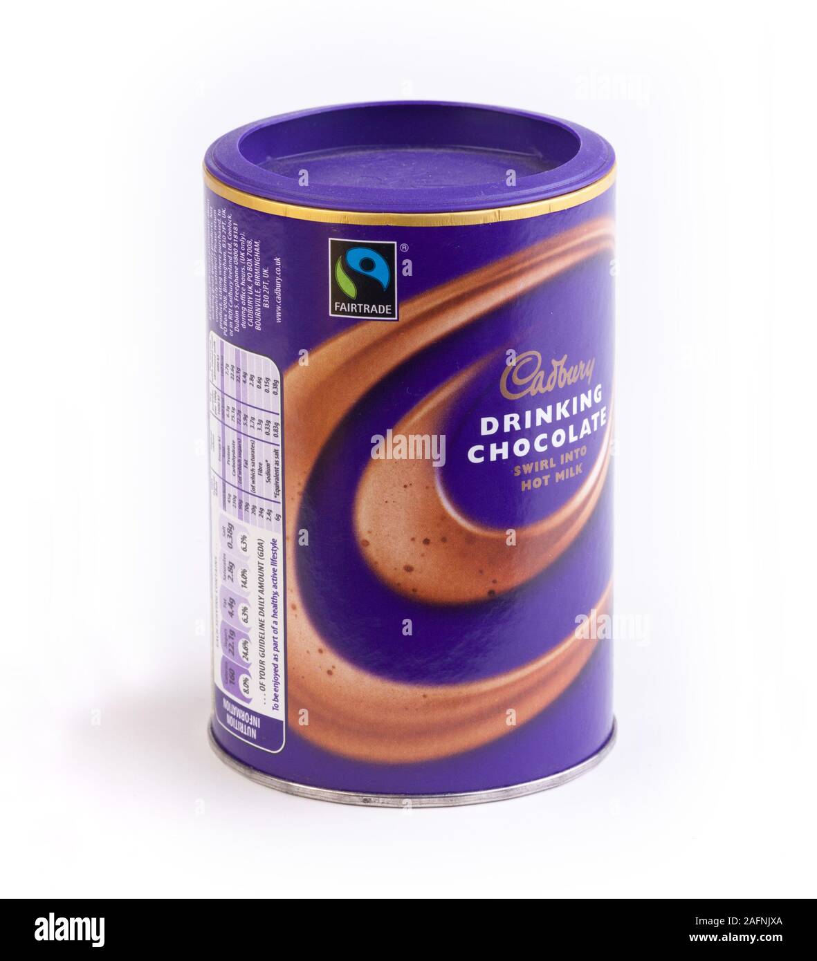 Cadbury Schokoladengetränk Stockfoto