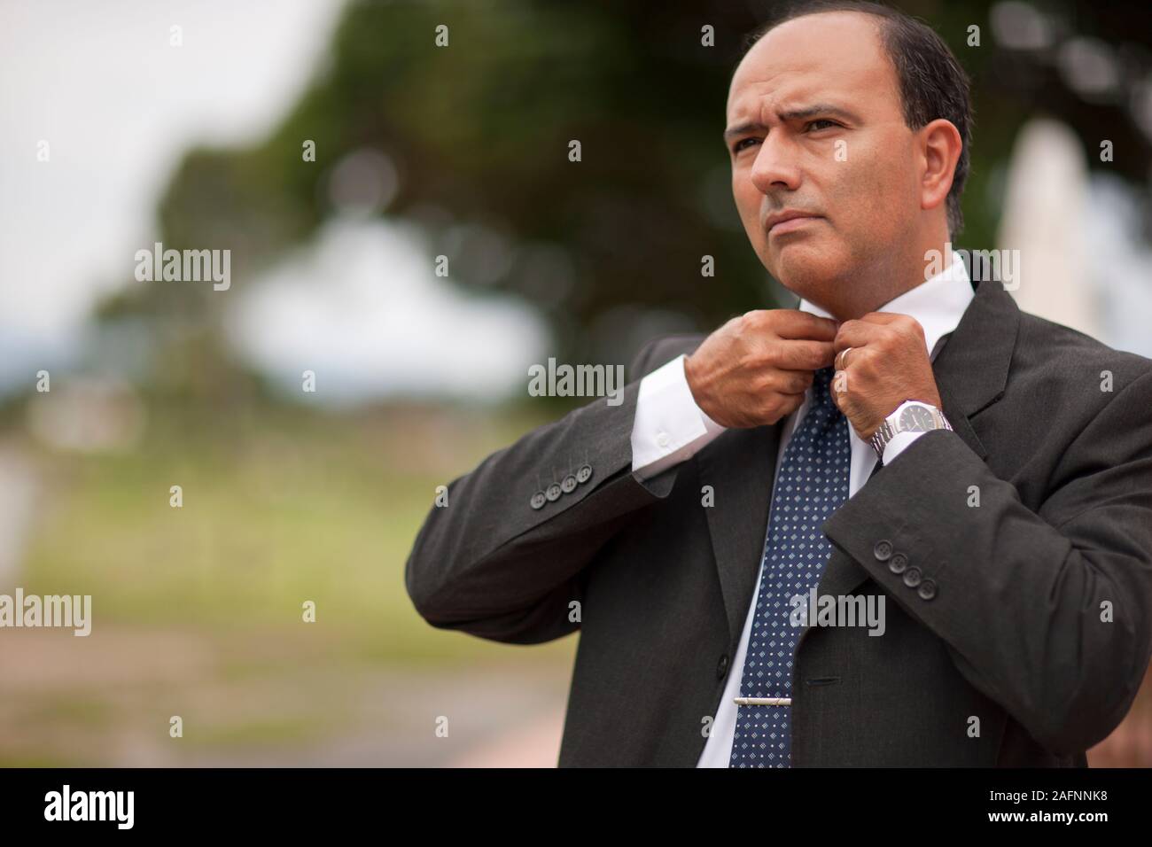 Portrait der Geschäftsmann. Stockfoto