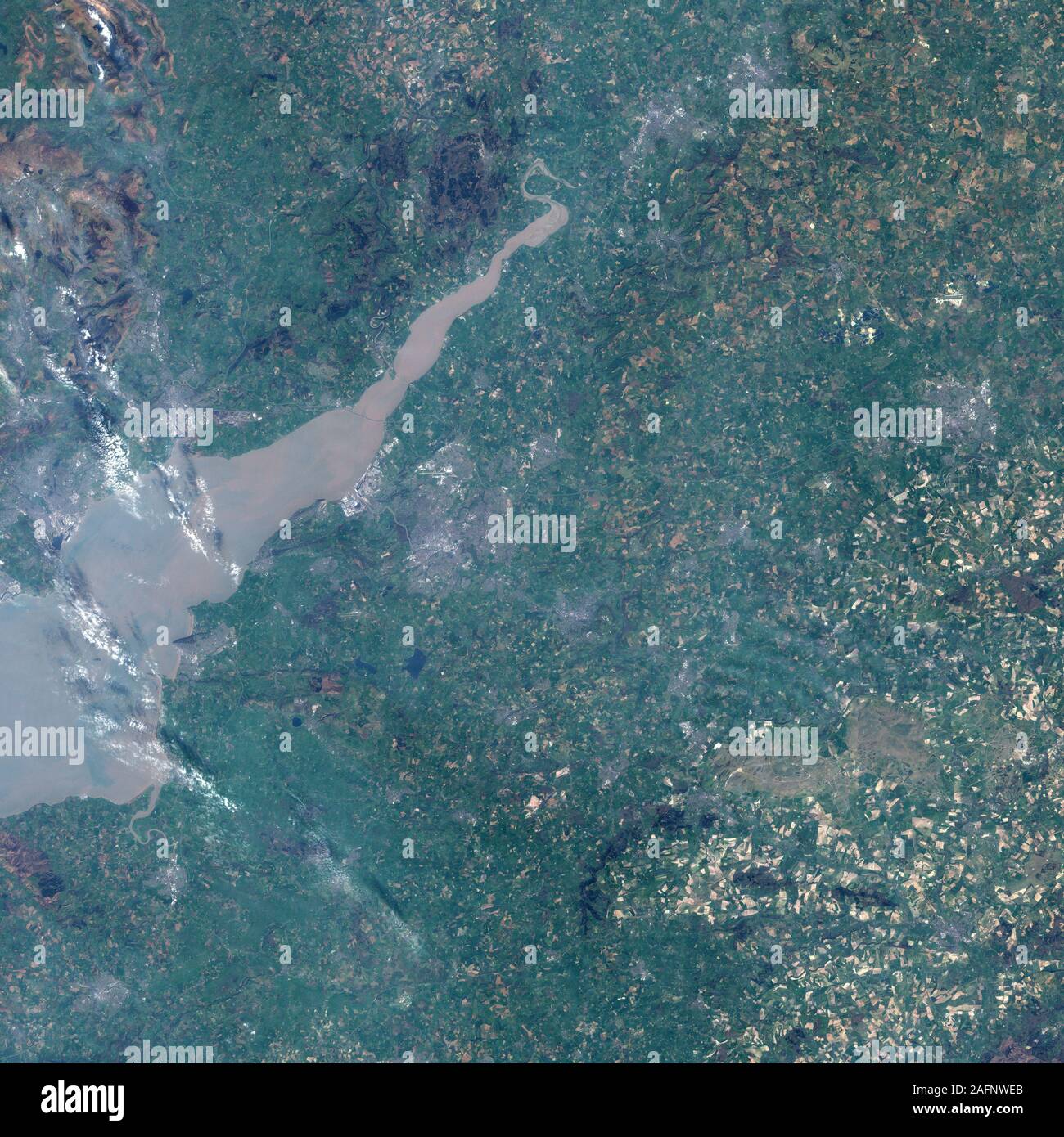 Stadt Bristol und Bath in Somerset, im Südwesten von England Stockfoto