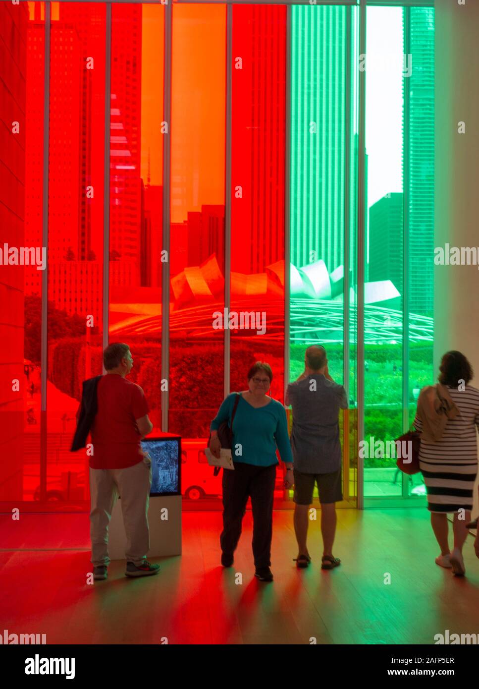 Das Art Institute of Chicago Museum in Illinois Stockfoto