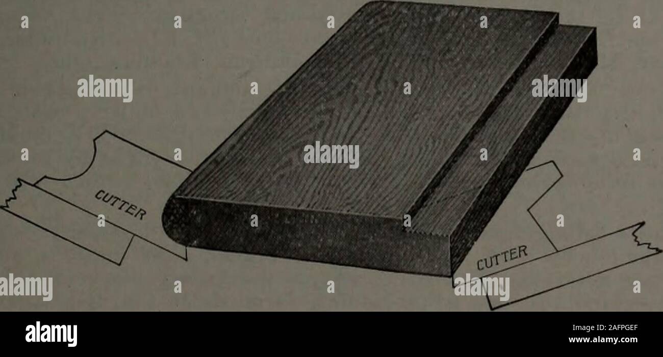 . Kanadische Forstindustrie Januar-Juni 1914. Stockfoto