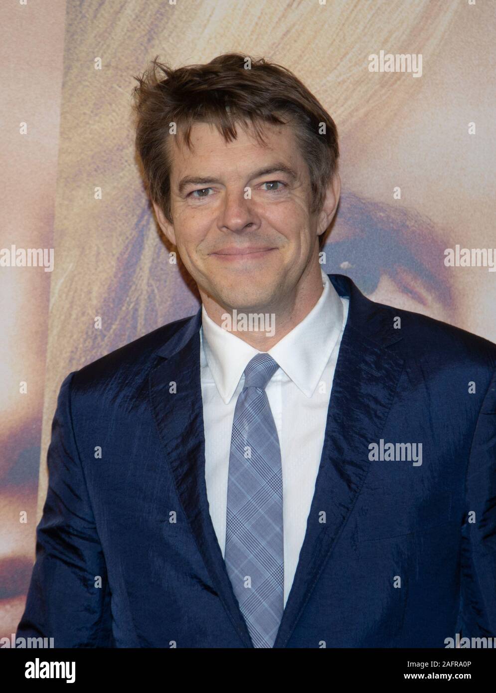 New York, Vereinigte Staaten. 16 Dez, 2019. Jason Blum kommt auf dem roten Teppich an der Special Screening von Bombshell bei Jazz im Lincoln Center Frederick S. Rose Hall am Montag, Dezember 16, 2019 in New York City. Foto von Serena Xu-Ning Carr/UPI Quelle: UPI/Alamy leben Nachrichten Stockfoto